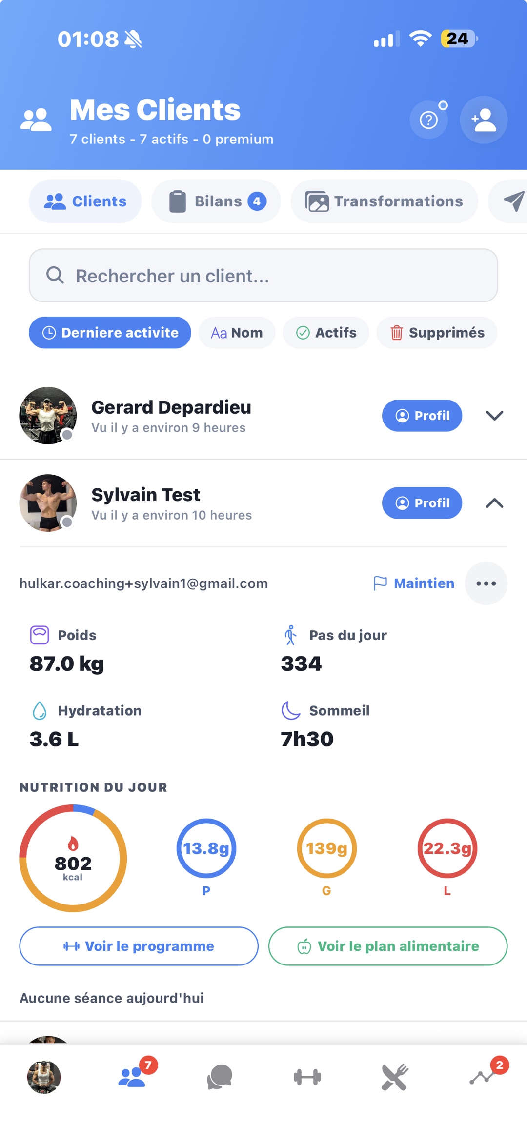 Vue client 360°